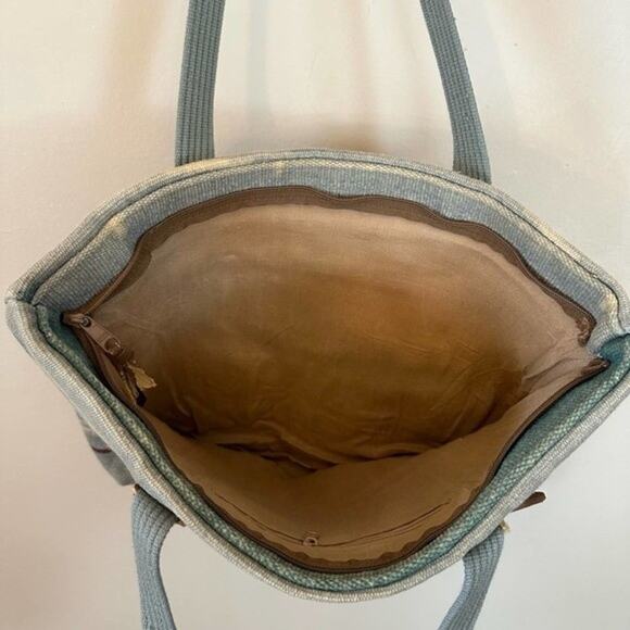 Vintage Bag Bazaar Canvas Western Bohemian Arrows - Picture 7 of 12